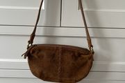Suede shoulder bag - great condition