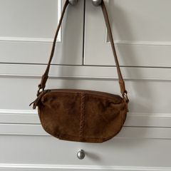 Suede shoulder bag - great condition
