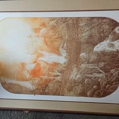 Selection Of Large Original Prints And Paintings