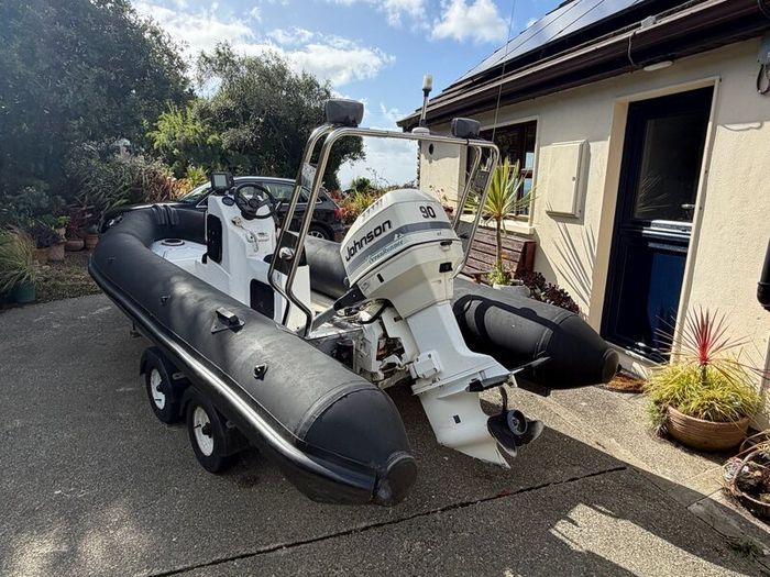 5.2M rib 90hp Johnson
