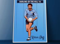 main image for ad Ciaran Duff Dublin GAA Art Prints (A3 Size)