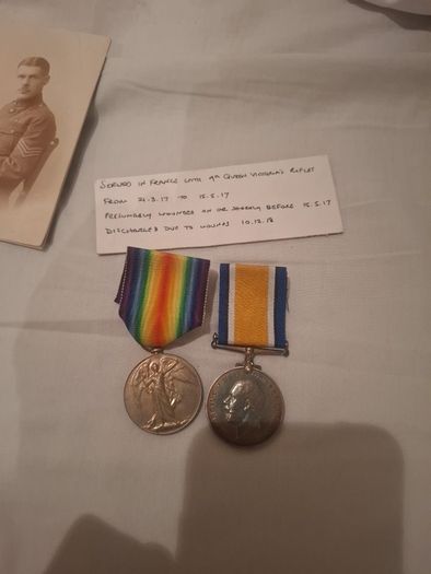 ww1 medal set
