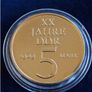 East Germany 1969 Gold gilt 5 mark coin | Communist Congress | DDR colour enamel limited edition Image 2