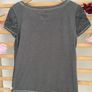 T-shirt Bnwt grey lace front hollister tshirt xsmall Image 2