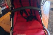 Vista seat,rain cover and foot muff