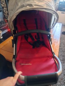 Vista seat,rain cover and foot muff