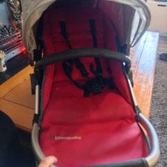 Vista seat,rain cover and foot muff