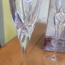 Wedgwood 4 Champagne Glasses 24 %Lead Crystal Image 2
