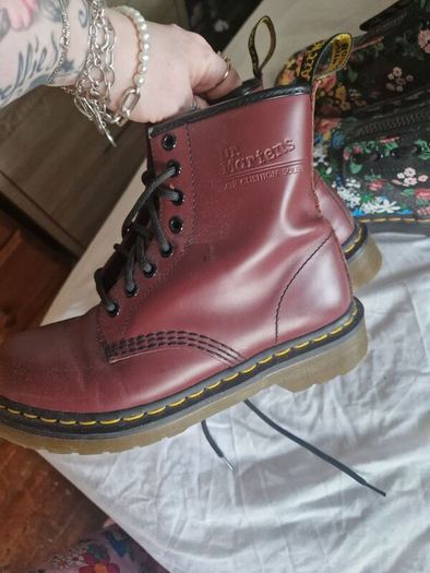 Dr Marten Cherry Boots