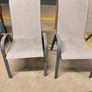 2 x chair, parasol and parasol base package Image 2