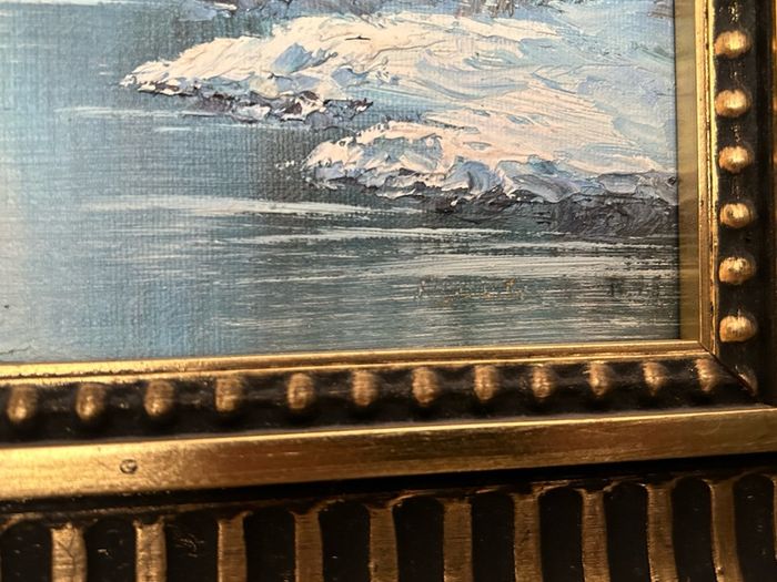 Original Scandinavian Oil Painting