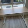 solid office desk for sale Like new 180x60 Image 6