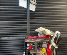 6kW Diesel Generator with 5 meter Lighting Tower