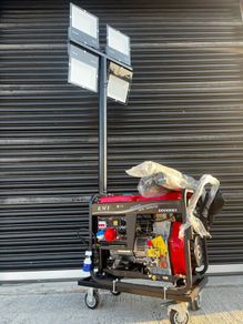 6kW Diesel Generator with 5 meter Lighting Tower