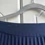 Next Pleated Midi Skirt Blue Image 10
