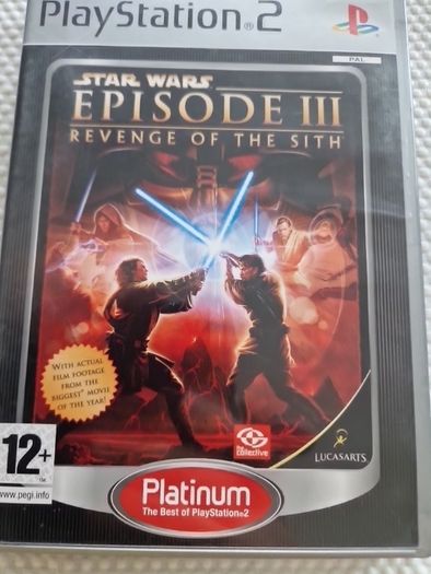 Star Wars III 3 Revenge of the Sith PlayStation2 Ps2 Games Original