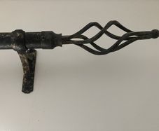 Curtain Pole - length end to end 282cm