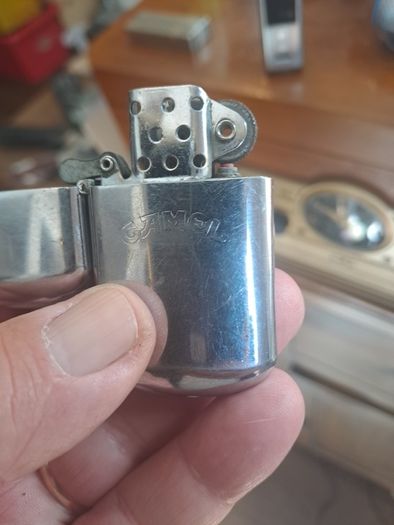 Vintage Camel fliptop petrol lighter