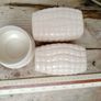 Vintage white pottery Image 9