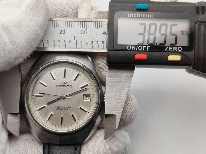 Vintage Efrico Automatic  PUW 1561  25 Jewels  Serviced  Excellent Condition