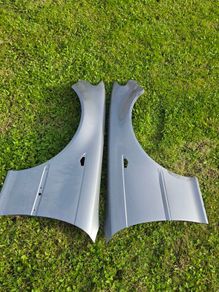 BMW E46 Facelift Coupe Wings Pair - Titan Silver 354