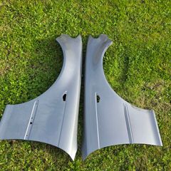BMW E46 Facelift Coupe Wings Pair - Titan Silver 354
