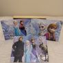 Disney Frozen Wooden Puzzles x 3 in Wood Storage Tray Image 7