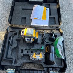 Dewalt 3 beam green laser for sale