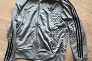 Adidas Originals Men's Firebird Tracksuit Top - GREY