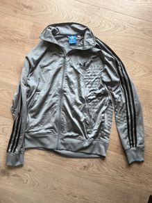 Adidas Originals Men's Firebird Tracksuit Top - GREY