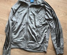 Adidas Originals Men's Firebird Tracksuit Top - GREY