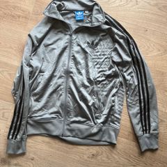 Adidas Originals Men's Firebird Tracksuit Top - GREY