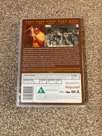 Muscle Shoals dvd