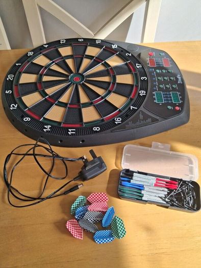 Crivit Electronic Dart Game With Darts & Instruction Manuel - RRP - 29.99