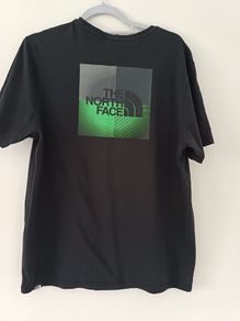 The North Face T-Shirt Black Large Graphic Back Print