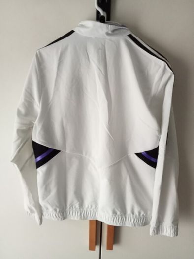 Real Madrid Adidas 2022 White Full Zip Jacket