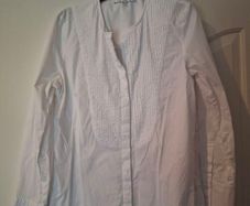 White Blouse Size 14 Carolyn Donnelly