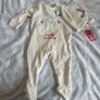 Baby Grow with Booties and Hat combo Image 2