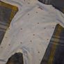 UpTo3Months, Joules Little Star Zip Up Footless Sleepsuit Image 5