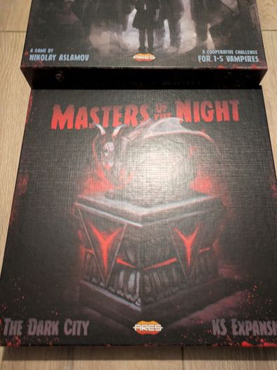 Masters Of The Night Kickstarter With Dark City Expansion Complete