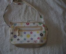 white handbag