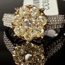Diamond 9K gold natural diamonds ring Image 2