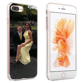 iPhone 7 - Personalised soft case - Black, white or transparent
