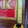 Original Vintage French Biere Schneider Metal Advertising Sign c1930s to 50s Image 4