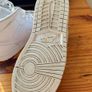 Air Jordan 1 Mid Triple White Size UK 8.5 (EUR 43) Image 6