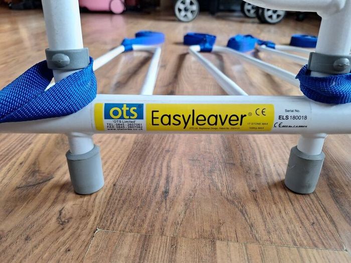 two Easyleaver bed rails