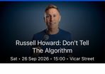 Russell Howard Tickets - Saturday 26th