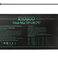 Seedling Heat Mat, Waterproof Greenhouse Heating Pad 10" x 20.75" Germination Heated Propagator Warming Mat for Terrarium Reptile Amphibian (FREE POSTAGE)