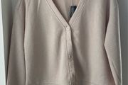 Ecru knit look cardigan size 12 to 14