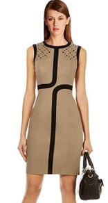 Karen Millen midi EYELET COTTON DRESS DR128/A13W Perfect condition size UK10 EU38 Postage included